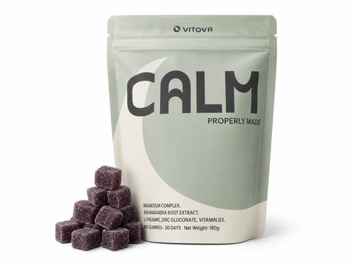 Vitova Calm — Magnesium, Ashwagandha, L-Theanine, Zinc & Vitamin D3 Vitova